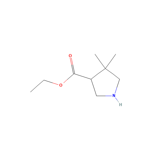 ethyl 4,4-dimethylpyrrolidine-3-carboxylate (CAS: 1245649-01-7) - Related Chemical Product