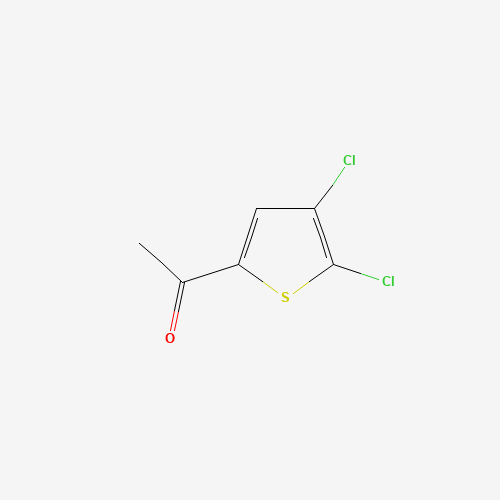 1-(4,5-dichlorothiophen-2-yl)ethanone (CAS: 57681-59-1) - Chemical Structure and Molecular Formula 