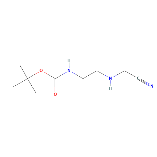 tert-butyl N-[2-(cyanomethylamino)ethyl]carbamate (CAS: 405166-61-2) - Related Chemical Product