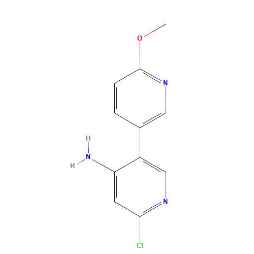 2-chloro-5-(6-methoxypyridin-3-yl)pyridin-4-amine (CAS: 1354288-27-9) - Related Chemical Product