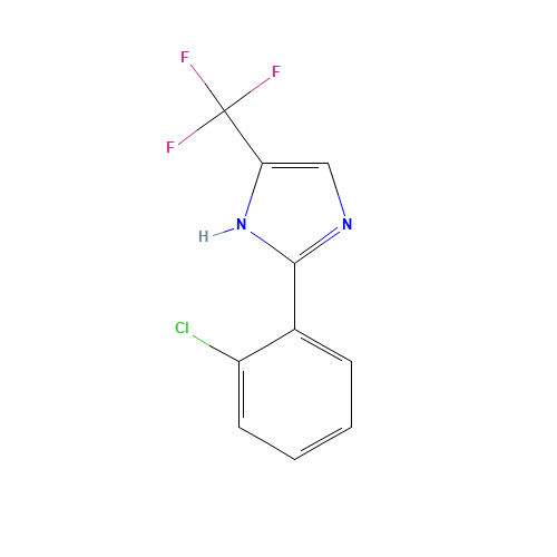 2-(2-chlorophenyl)-5-(trifluoromethyl)-1H-imidazole (CAS: 33469-13-5) - Related Chemical Product