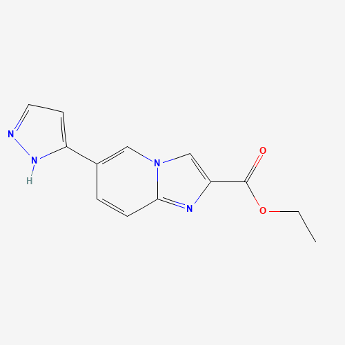 ethyl 6-(1H-pyrazol-5-yl)imidazo[1,2-a]pyridine-2-carboxylate (CAS: 1167626-46-1) - Related Chemical Product