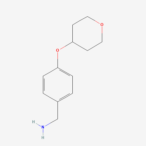 [4-(oxan-4-yloxy)phenyl]methanamine (CAS: 864266-61-5) - Related Chemical Product