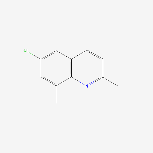 6-chloro-2,8-dimethylquinoline (CAS: 948289-20-1) - Chemical Structure and Molecular Formula 
