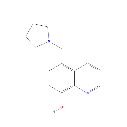 5-(pyrrolidin-1-ylmethyl)quinolin-8-ol (CAS: 41455-82-7) - Related Chemical Product