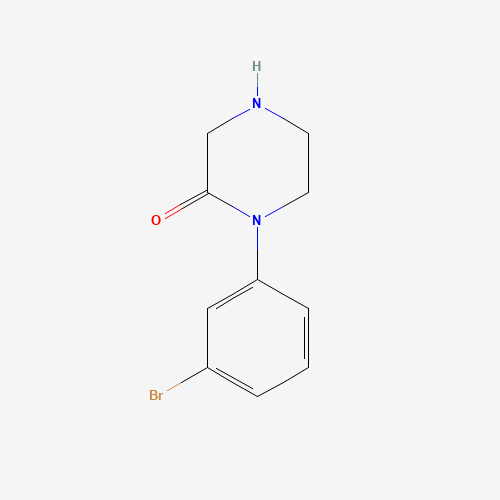 1-(3-bromophenyl)piperazin-2-one (CAS: 749833-17-8) - Related Chemical Product