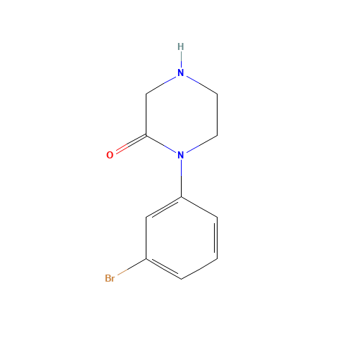 1-(3-bromophenyl)piperazin-2-one (CAS: 749833-17-8) - Related Chemical Product