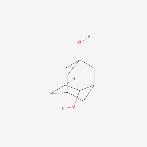 adamantane-1,4-diol (CAS: 20098-16-2) - Chemical Structure and Molecular Formula 