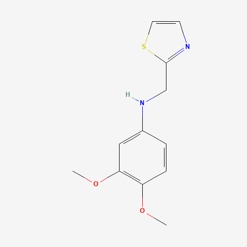 3,4-dimethoxy-N-(1,3-thiazol-2-ylmethyl)aniline (CAS: 931399-70-1) - Related Chemical Product