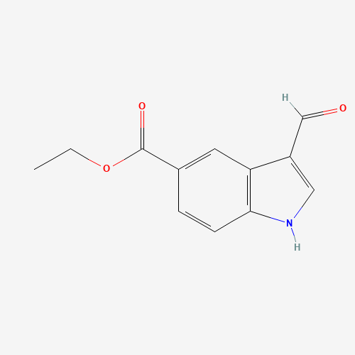 ethyl 3-formyl-1H-indole-5-carboxylate (CAS: 467458-46-4) - Related Chemical Product