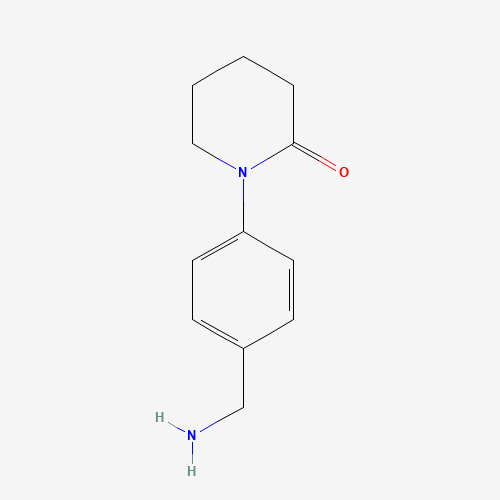 1-[4-(aminomethyl)phenyl]piperidin-2-one (CAS: 444002-98-6) - Related Chemical Product
