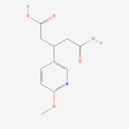 3-(6-methoxypyridin-3-yl)pentanedioic acid (CAS: 721920-97-4) - Related Chemical Product