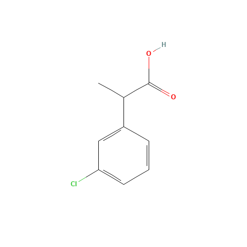2-(3-chlorophenyl)propanoic acid (CAS: 14161-84-3) - Related Chemical Product