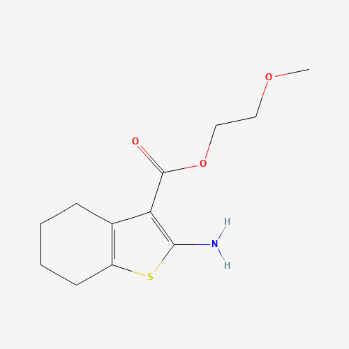 2-methoxyethyl 2-amino-4,5,6,7-tetrahydro-1-benzothiophene-3-carboxylate (CAS: 351980-81-9) - Related Chemical Product