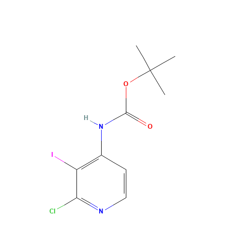 tert-butyl N-(2-chloro-3-iodopyridin-4-yl)carbamate (CAS: 234108-74-8) - Related Chemical Product