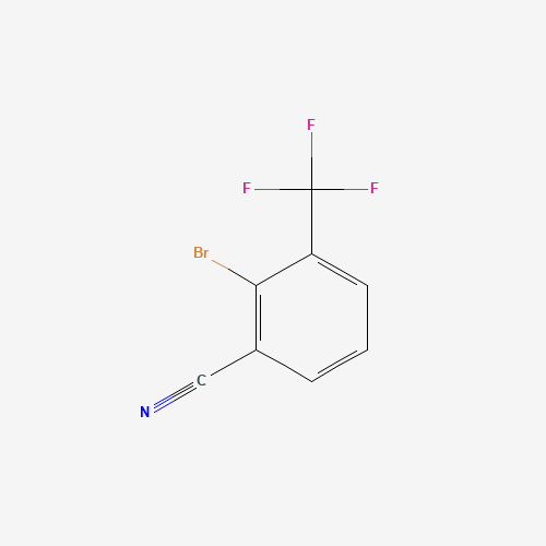 2-bromo-3-(trifluoromethyl)benzonitrile (CAS: 914637-07-3) - Chemical Structure and Molecular Formula 