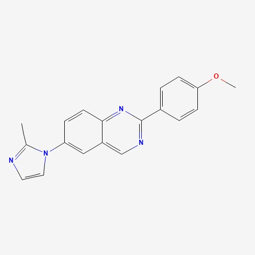 2-(4-methoxyphenyl)-6-(2-methylimidazol-1-yl)quinazoline (CAS: 1201902-01-3) - Related Chemical Product