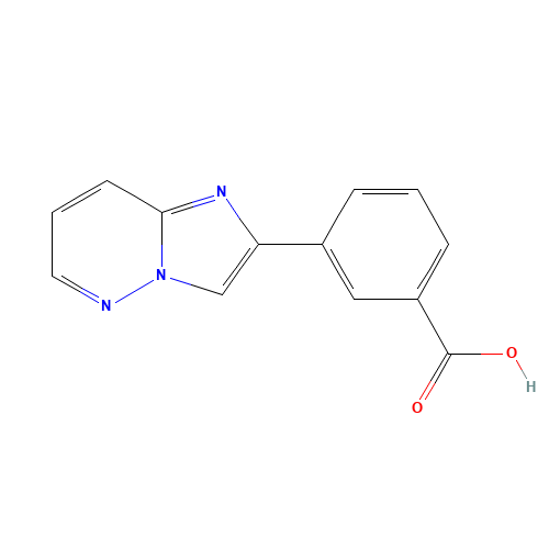 3-imidazo[1,2-b]pyridazin-2-ylbenzoic acid (CAS: 1149381-74-7) - Related Chemical Product