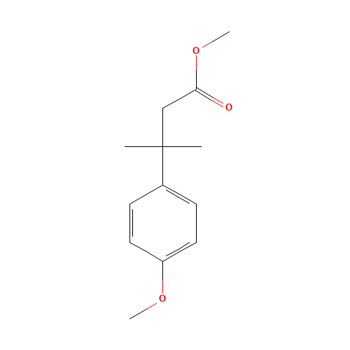 methyl 3-(4-methoxyphenyl)-3-methylbutanoate (CAS: 67437-37-0) - Related Chemical Product