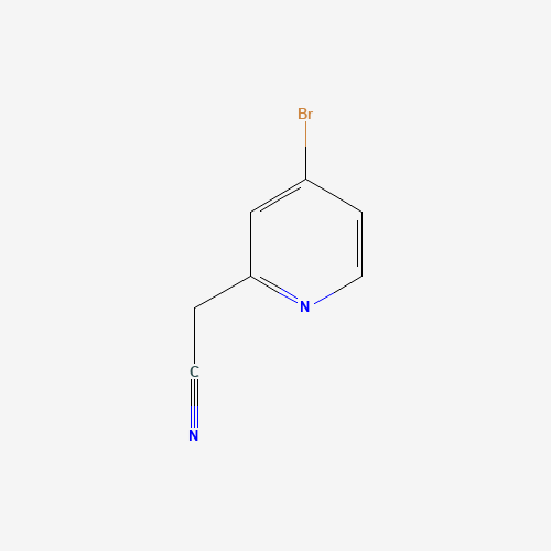 2-(4-bromopyridin-2-yl)acetonitrile chemical structure 2-(4-bromopyridin-2-yl)acetonitrile (CAS: 312325-73-8) - Chemical Structure and Molecular Formula