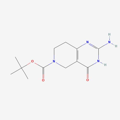 tert-butyl 2-amino-4-oxo-1,5,7,8-tetrahydropyrido[4,3-d]pyrimidine-6-carboxylate (CAS: 1000386-01-5) - Related Chemical Product