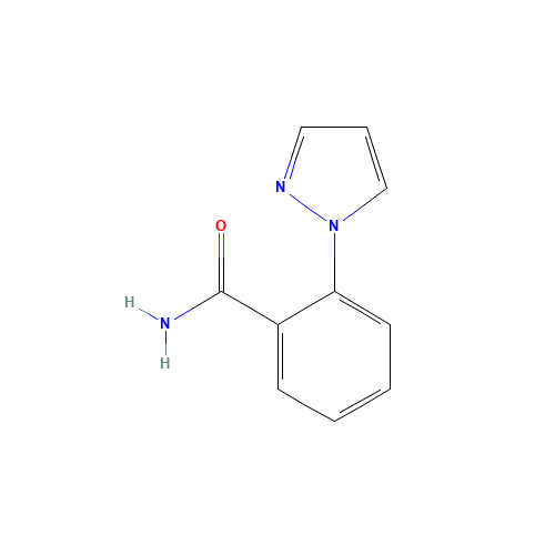 2-pyrazol-1-ylbenzamide (CAS: 25660-61-1) - Related Chemical Product