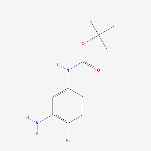 tert-butyl N-(3-amino-4-bromophenyl)carbamate (CAS: 885270-70-2) - Related Chemical Product