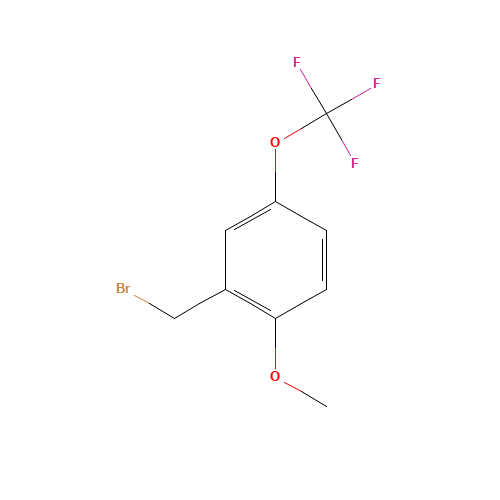2-(bromomethyl)-1-methoxy-4-(trifluoromethoxy)benzene (CAS: 478484-53-6) - Related Chemical Product