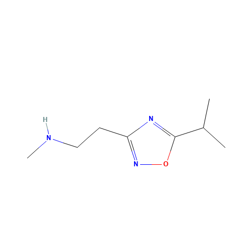 N-methyl-2-(5-propan-2-yl-1,2,4-oxadiazol-3-yl)ethanamine (CAS: 1177362-83-2) - Related Chemical Product