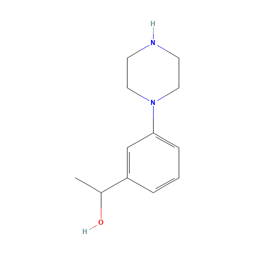 1-(3-piperazin-1-ylphenyl)ethanol (CAS: 756752-00-8) - Related Chemical Product