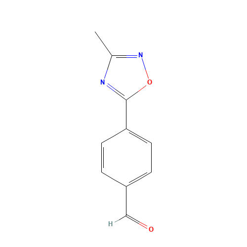 4-(3-methyl-1,2,4-oxadiazol-5-yl)benzaldehyde (CAS: 876316-27-7) - Related Chemical Product