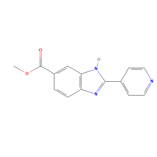 methyl 2-pyridin-4-yl-3H-benzimidazole-5-carboxylate (CAS: 496846-39-0) - Related Chemical Product