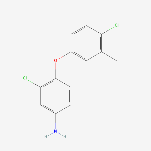 3-chloro-4-(4-chloro-3-methylphenoxy)aniline (CAS: 57688-13-8) - Related Chemical Product