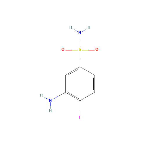 3-amino-4-iodobenzenesulfonamide (CAS: 22184-82-3) - Related Chemical Product