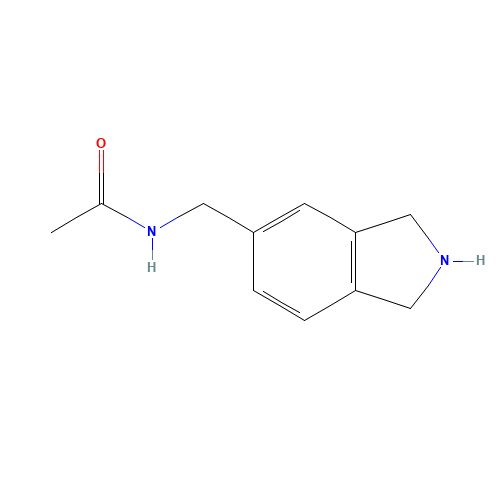 N-(2,3-dihydro-1H-isoindol-5-ylmethyl)acetamide (CAS: 757907-80-5) - Related Chemical Product