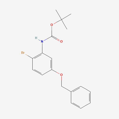 tert-butyl N-(2-bromo-5-phenylmethoxyphenyl)carbamate (CAS: 119879-92-4) - Related Chemical Product
