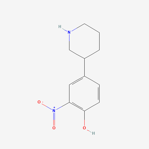 2-nitro-4-piperidin-3-ylphenol (CAS: 719265-94-8) - Related Chemical Product