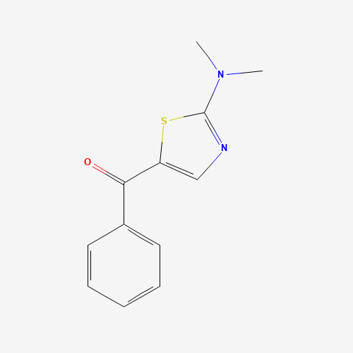 [2-(dimethylamino)-1,3-thiazol-5-yl]-phenylmethanone (CAS: 129865-58-3) - Related Chemical Product