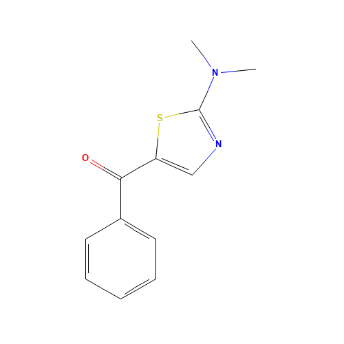 [2-(dimethylamino)-1,3-thiazol-5-yl]-phenylmethanone (CAS: 129865-58-3) - Related Chemical Product