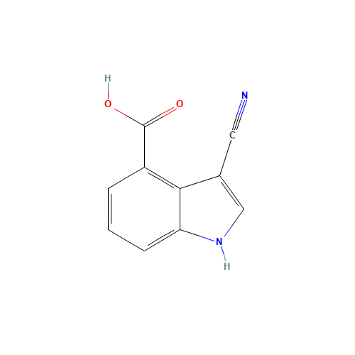 3-cyano-1H-indole-4-carboxylic acid (CAS: 889942-85-2) - Related Chemical Product