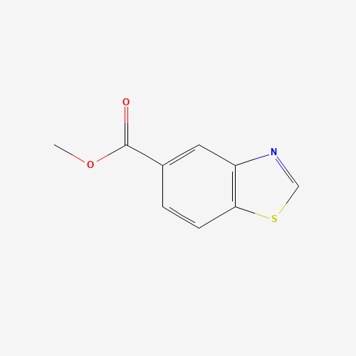 methyl 1,3-benzothiazole-5-carboxylate (CAS: 478169-65-2) - Chemical Structure and Molecular Formula 