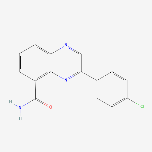 3-(4-chlorophenyl)quinoxaline-5-carboxamide (CAS: 489457-67-2) - Related Chemical Product