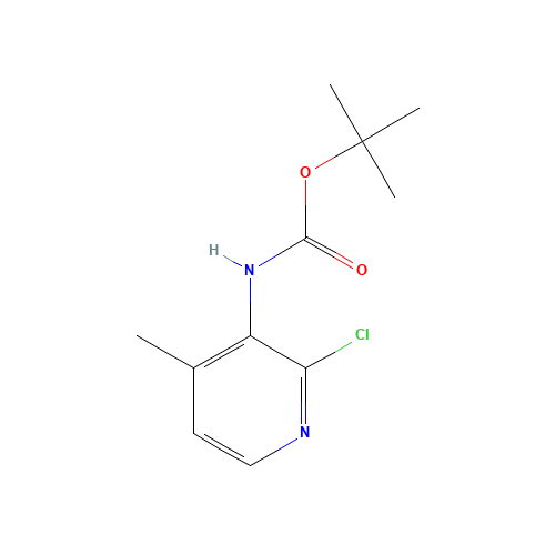 tert-butyl N-(2-chloro-4-methylpyridin-3-yl)carbamate (CAS: 1353677-48-1) - Related Chemical Product