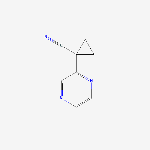 1-pyrazin-2-ylcyclopropane-1-carbonitrile (CAS: 1159734-50-5) - Related Chemical Product