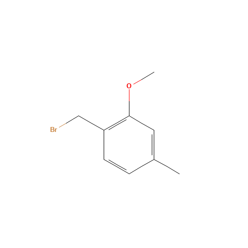 1-(bromomethyl)-2-methoxy-4-methylbenzene (CAS: 122488-82-8) - Related Chemical Product