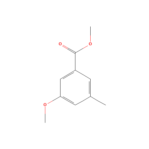 methyl 3-methoxy-5-methylbenzoate (CAS: 108593-44-8) - Chemical Structure and Molecular Formula 