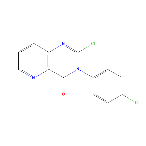 2-chloro-3-(4-chlorophenyl)pyrido[3,2-d]pyrimidin-4-one (CAS: 852854-15-0) - Related Chemical Product