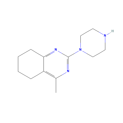 4-methyl-2-piperazin-1-yl-5,6,7,8-tetrahydroquinazoline (CAS: 88268-06-8) - Related Chemical Product