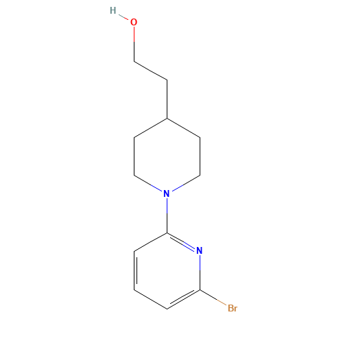 2-[1-(6-bromopyridin-2-yl)piperidin-4-yl]ethanol (CAS: 792240-83-6) - Related Chemical Product