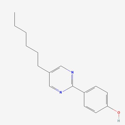 4-(5-hexyl-1H-pyrimidin-2-ylidene)cyclohexa-2,5-dien-1-one (CAS: 58415-61-5) - Related Chemical Product